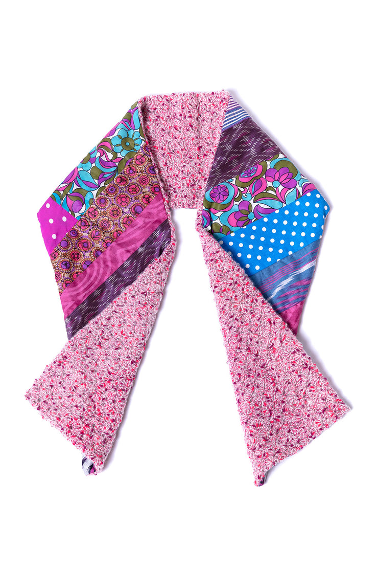 Scarf "Roses and Blues"