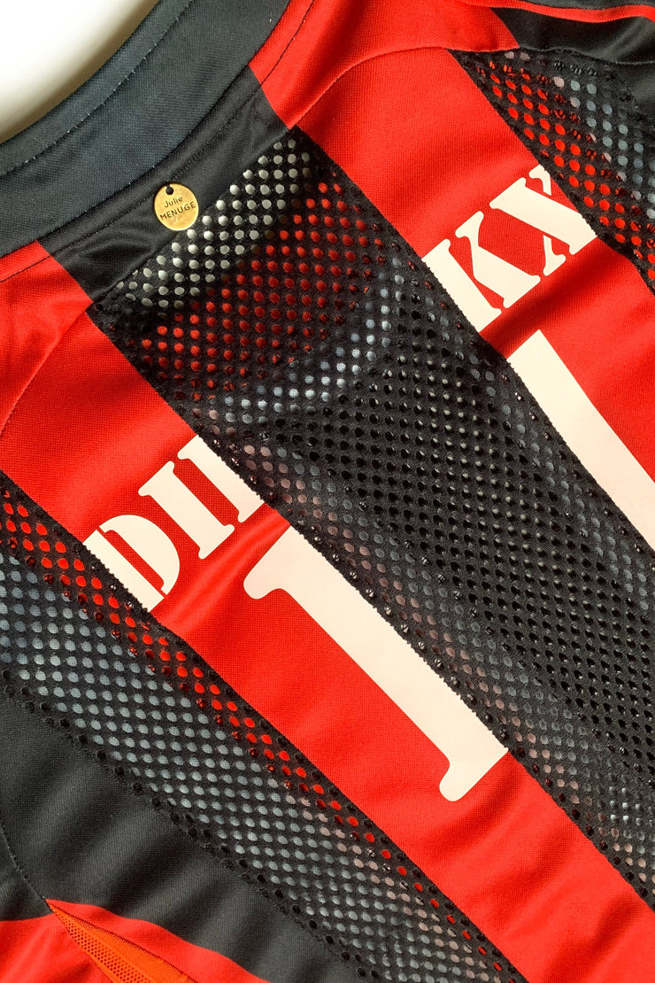 "Red and Black" Football Shirt