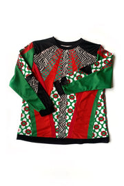 Maillot de Foot "Zèbre Vert et Rouge"