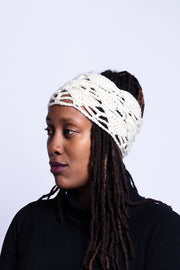 Crochet headband "Pyramids"