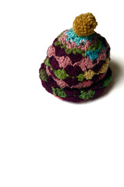 Bonnet au crochet " Bois de Roses »