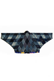 Crop Kimono « Patchwork Denim Indigo »