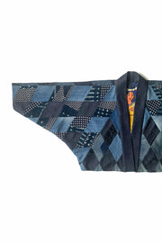 Crop Kimono « Patchwork Denim Indigo »