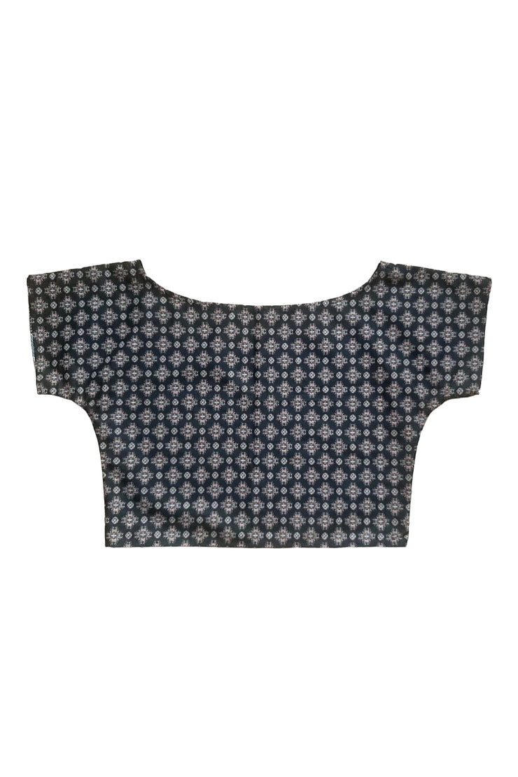 “Anthracite” two-sided Crop Top