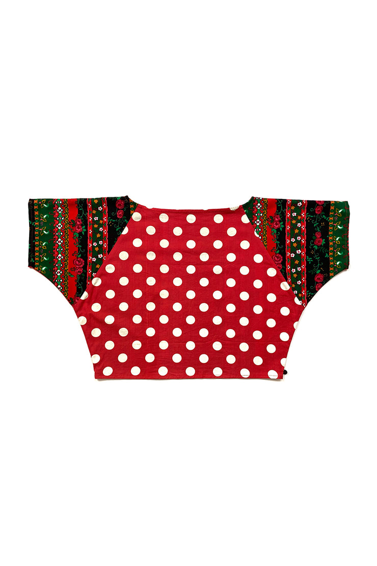 Two-sided “Flamenco” Crop Top