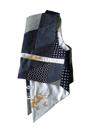 Gilet "Patchwork Denim Bambi »