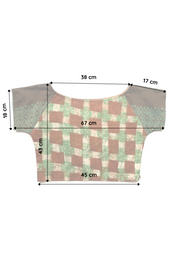Two-sided “Hazelnut” Crop Top