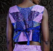 "Silk Patchwork" Vest